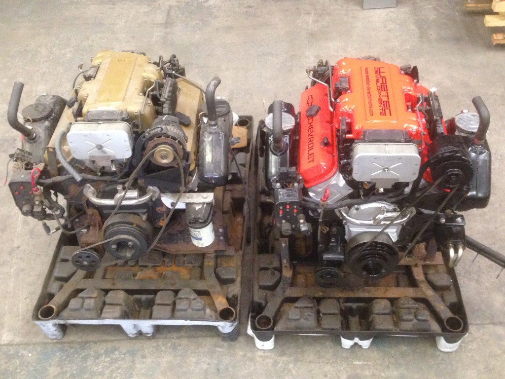 chevy boat engines