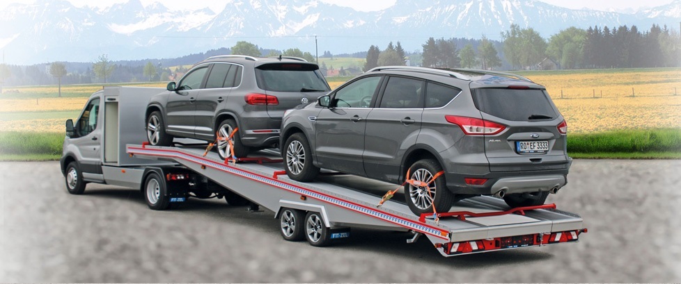 BE Trans 5th Wheel Car Transporter Trailer