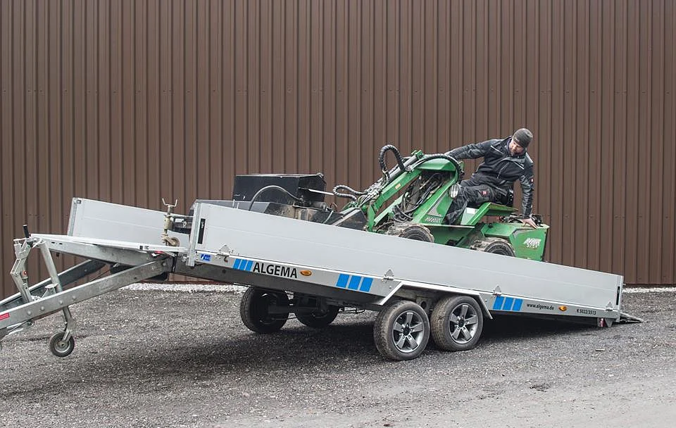 Algema MT Multi-Trans tilt deck trailer