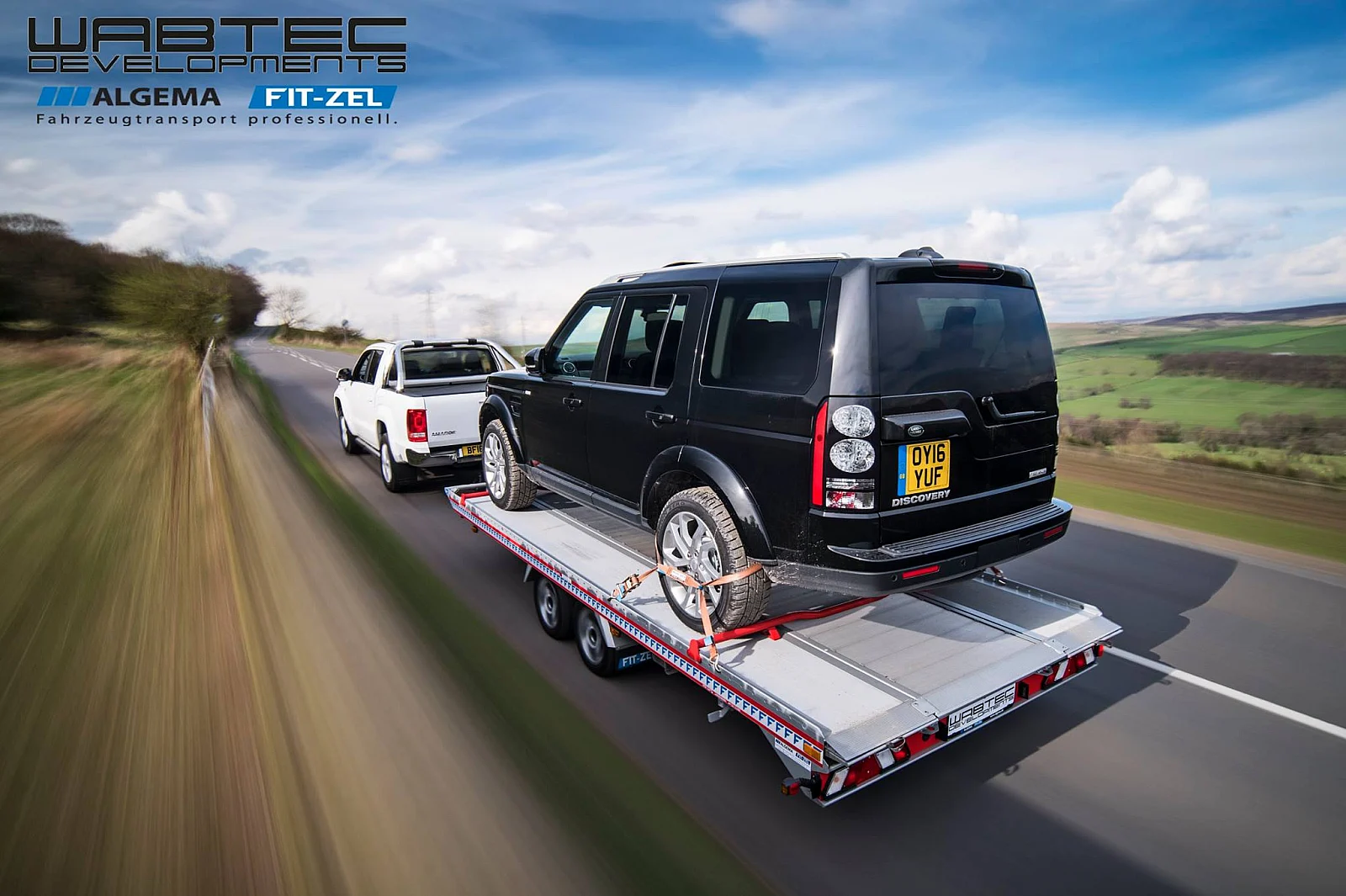 FIT-ZEL Euro-trans aluminium car transporter trailer