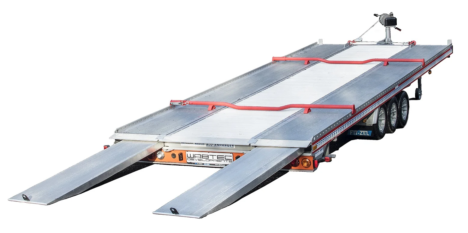 FIT-ZEL Unitrans heavy duty tri-axle tilt deck trailer